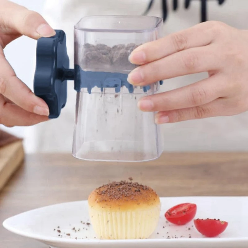 Hand Crank Nut Grinder Nut Chopper Multifunctional Crusher Hand Held Kitchen Tool for All Nuts Walnut Chocolate A Retail