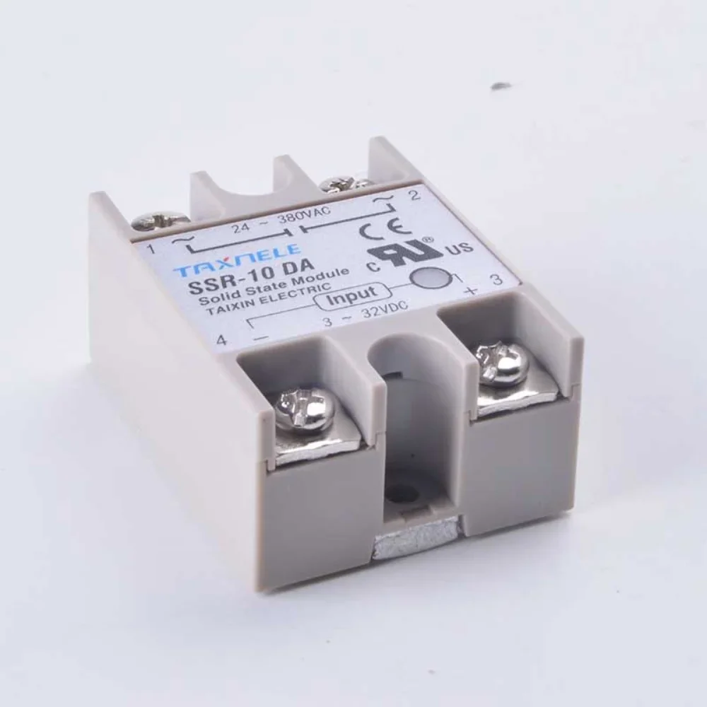 

Single Phase Solid State Relay SSR-40DA DC To AC 3-32VDC Input 24-380VAC Output solid state relay