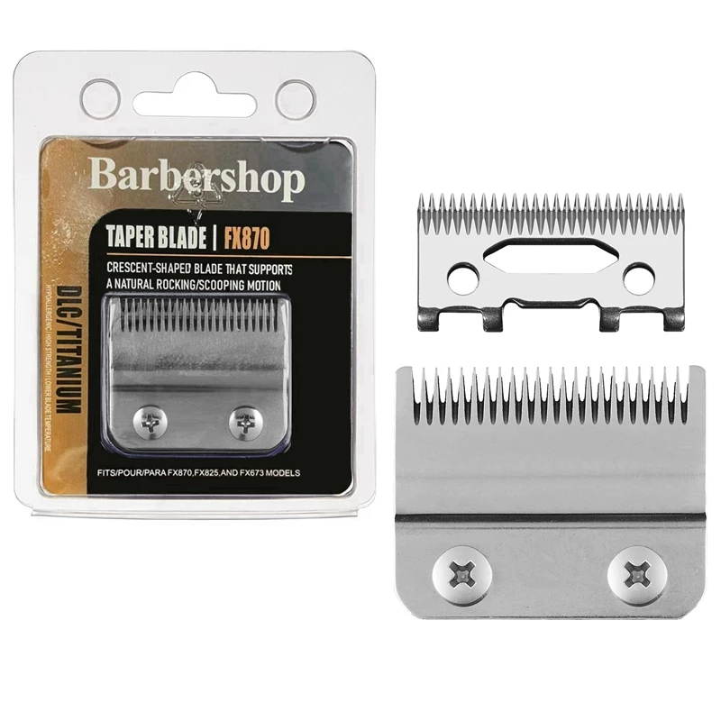 FX8010J，Replacement Blades Compatible with BaBylissPRO FX870，FXF880，FX810，FX825，FX673N Clippers, For BaByliss FX Clipper