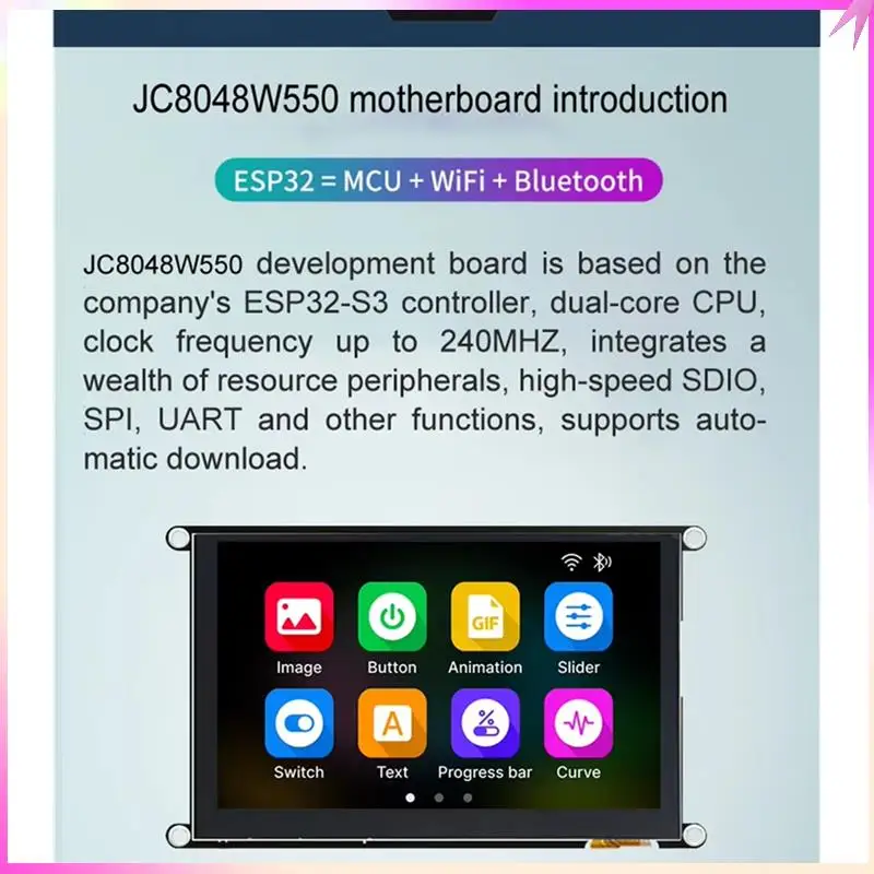 B68C 5 Zoll Touchscreen Onboard ESP32 Entwicklungsboard 5 Zoll Display LCD Display Modul