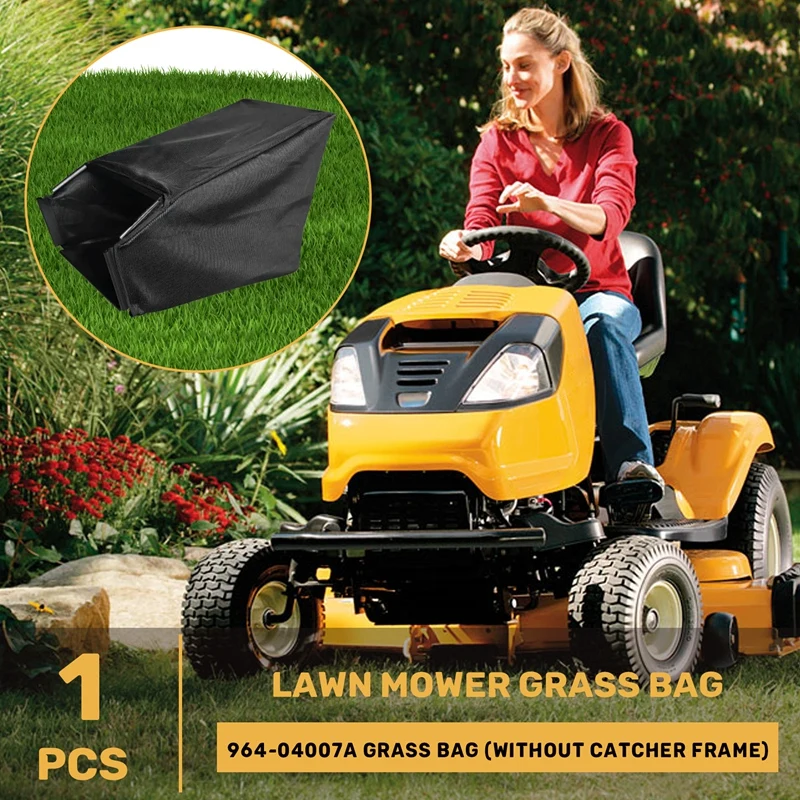 964-04007A Grass Bag, Compatible With For MTD 21Inch Lawn Mower (Without Catcher Frame)