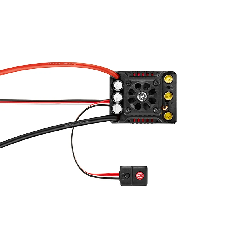 Velocidade impermeável original HOBBYWING QuicRun WP 8 BL150 G2 3-6S ​ ​ Controlador ESC sem escova sem sensor para caminhão 1/8 RC