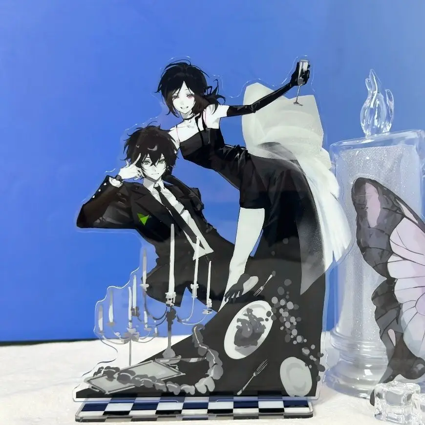 

Anime The Coffin of Andy and Leyley Cosplay Acrylic Stand Accessories Collection Figure Desktop Ornaments Halloween Gifts