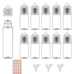 30ml-120ml 플라스틱 빈 Dropper 병 E-액체 드롭 병 긴 팁 캡 ejuice Vape 오일 용기