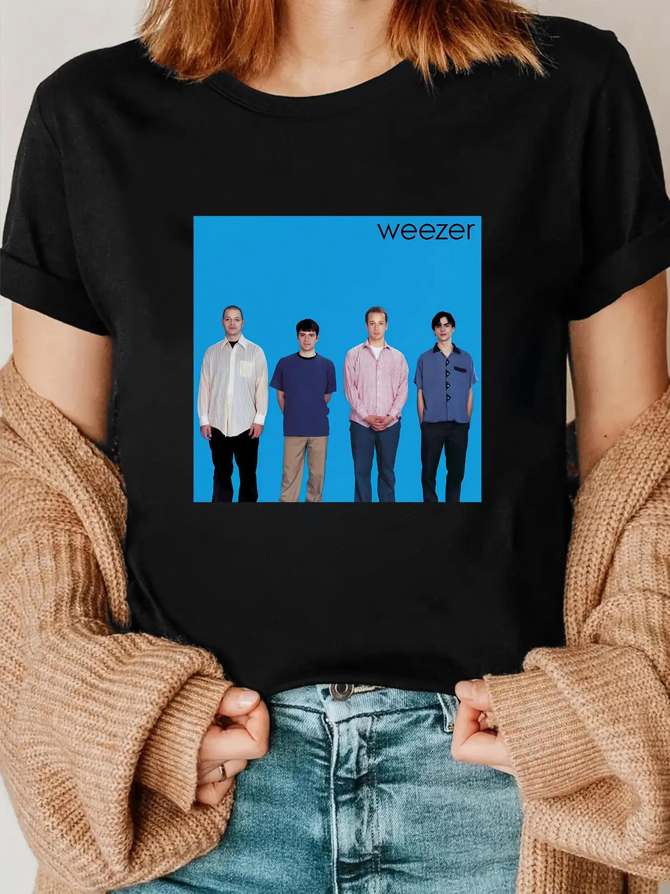 Weezer - Blue Album Cover T-Shirt