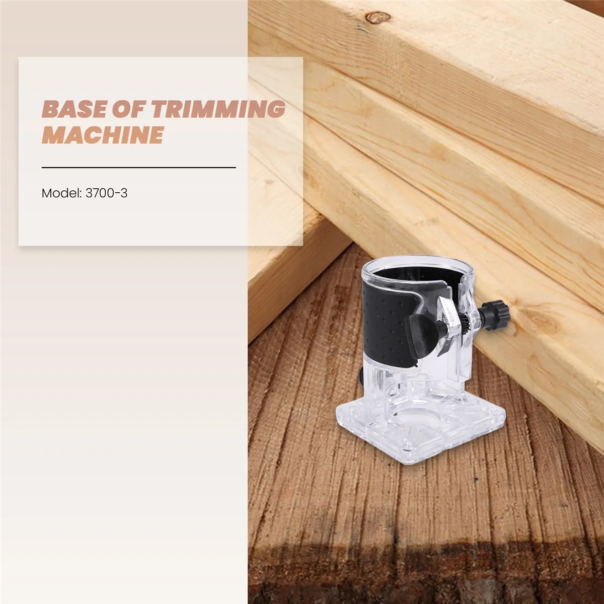 AT77 Trimmer Machine Base Woodworking Cutter Electric Trimmer Machine Base Power Tool Accessories Plunge Router Base