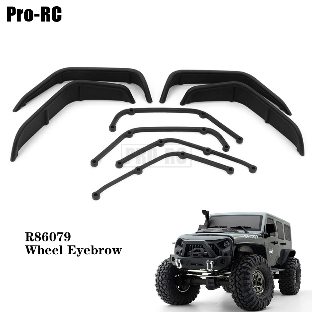 1 Satz Rad Augenbraue r86079 für RC Crawler Auto RGT Monster Truck Offroad Rock Cruiser Ex86100 Karosserie teile