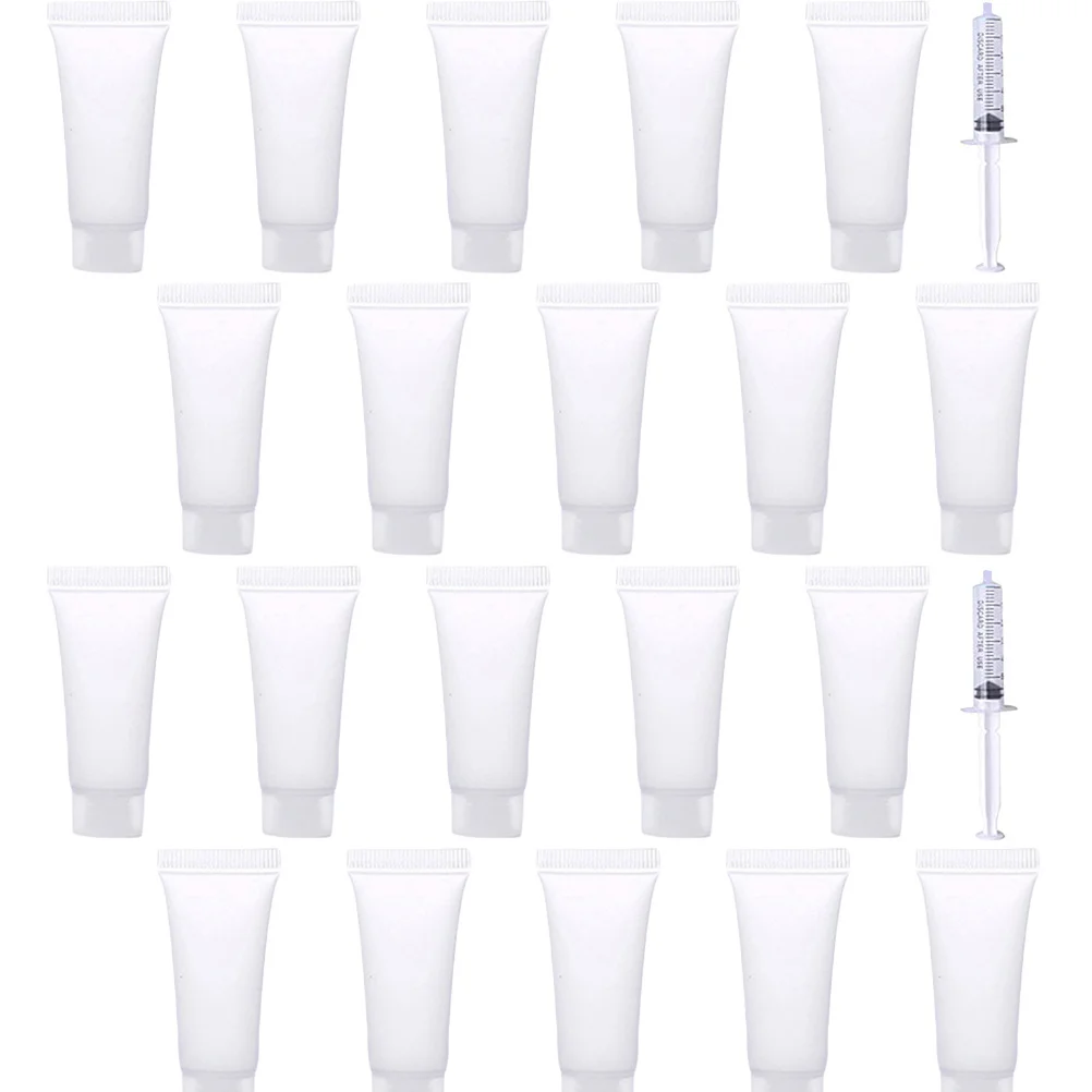 1 Set Of Empty Lotion Bottles 100Ml Portable Travel Size Squeeze Tubes For Toiletries Sub Bottles Refillable Makeup