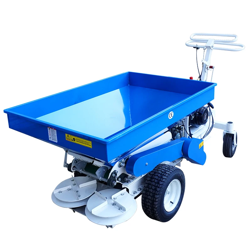 Professional customized hand push adjustable garden farm rotary spreaders golf course fertilizer garden fertilizer spreaders