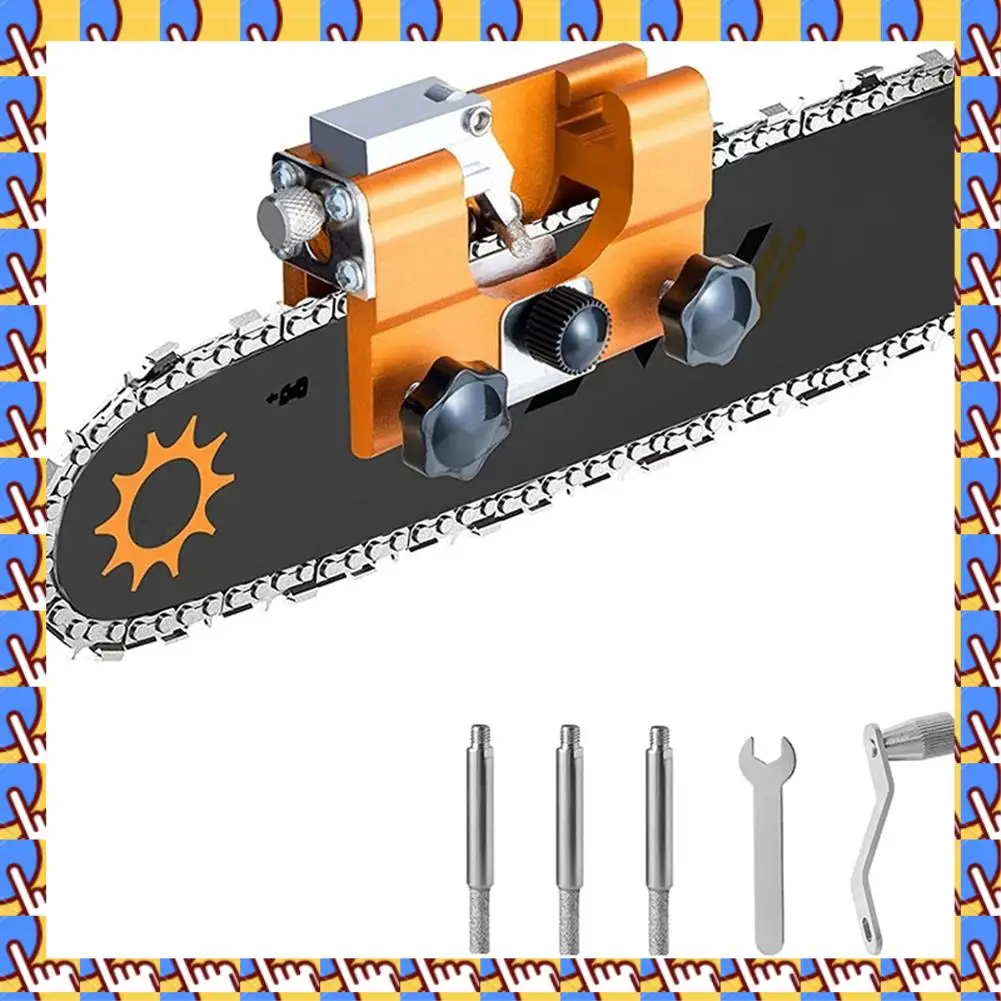 

Portable For Sharpening Saw Chains Machine Chainsaw Sharpen Jig Machinery Garden Power Tools