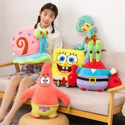 Anime Spongebob Squarepants Patrick Star Squidward Eugene H. Krabs Gary Kawaii Stuffed Plush Toys keychain Birthday Gift For Kid