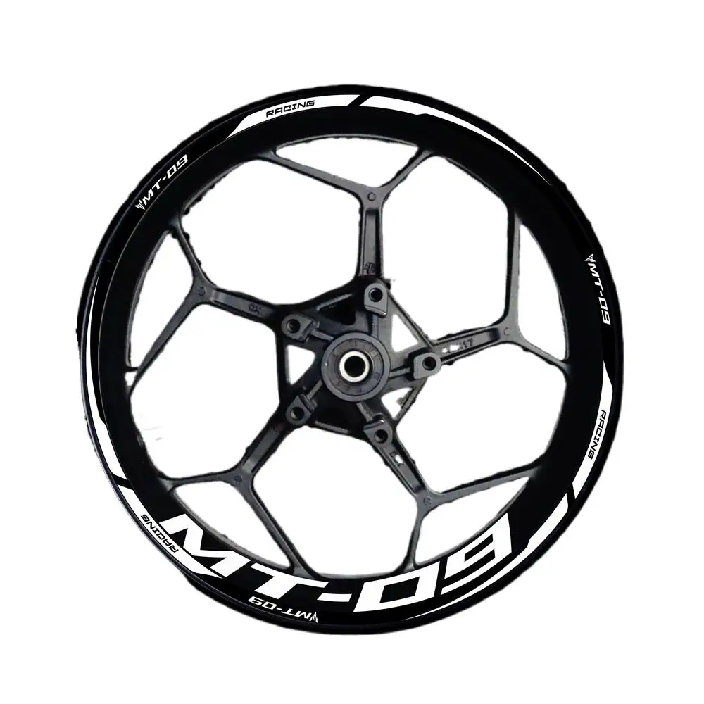 Applicable to MotorcycleYAMAHA Locomotive MT-09 Hub Rim Steel Rim Waterproof Reflective Sticker Applique