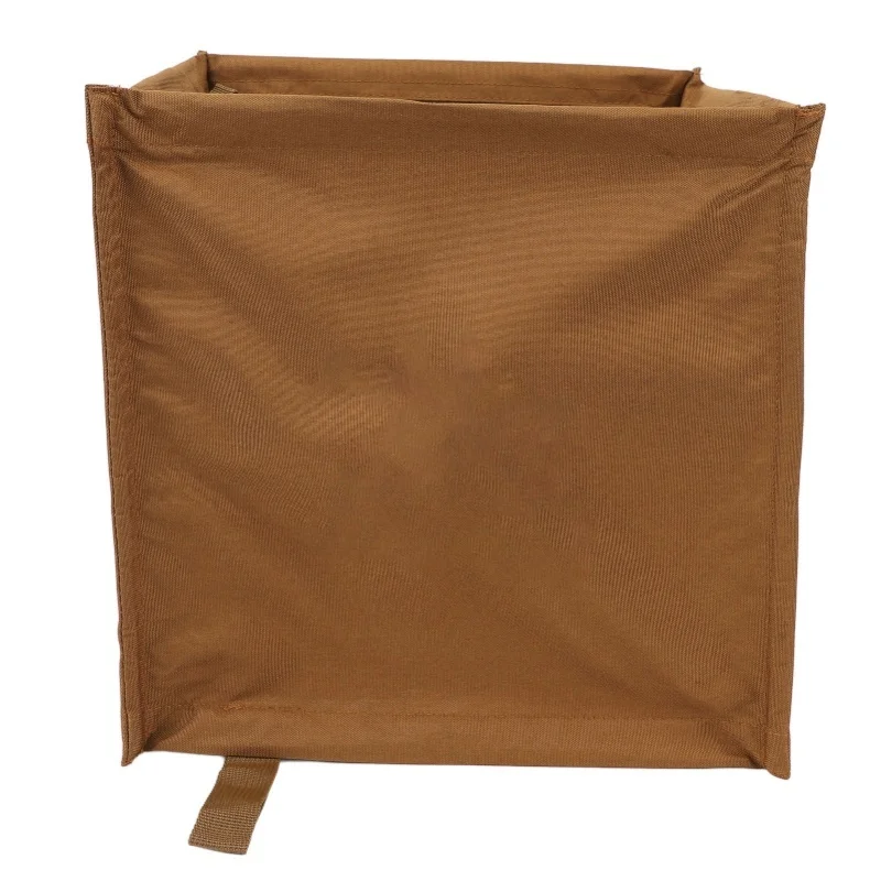Outdoor Collapsible Trash Can Large Capacity 33L Oxford Cloth Collapsible Throw Line Storage Basket For Travel Picnic Camping