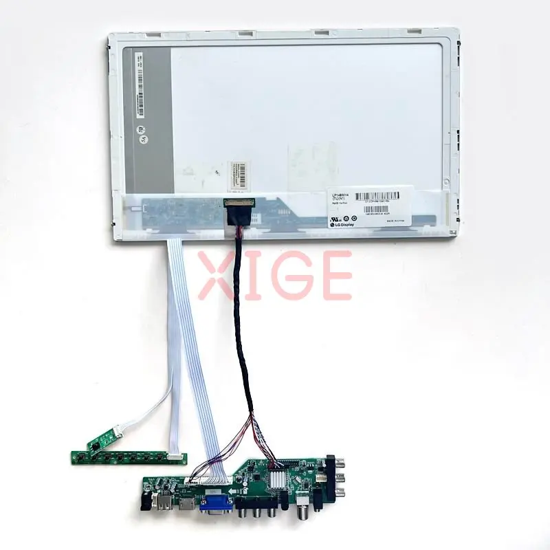 Imagem -05 - Placa Controladora de Sinal Digital Dvb Kit Faça Você Mesmo 1920x1080 Display 156 40 Pinos Lvds Usb Dhmi Vga 2av Apto para B156hw01 B156hw02 B156hw03