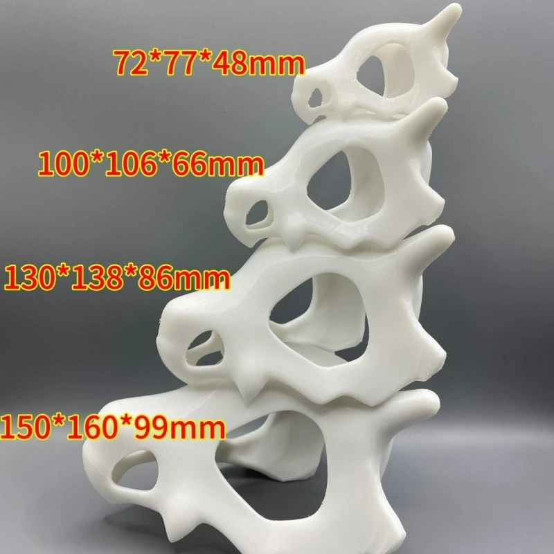 الأسماك الروبيان الزواحف مخبأ كهف مخبأ، أنيمي العظام الجمجمة حوض السمك زخرفة خزان الأسماك الديكور المواد الآمنة، ثلاثية الأبعاد المطبوعة