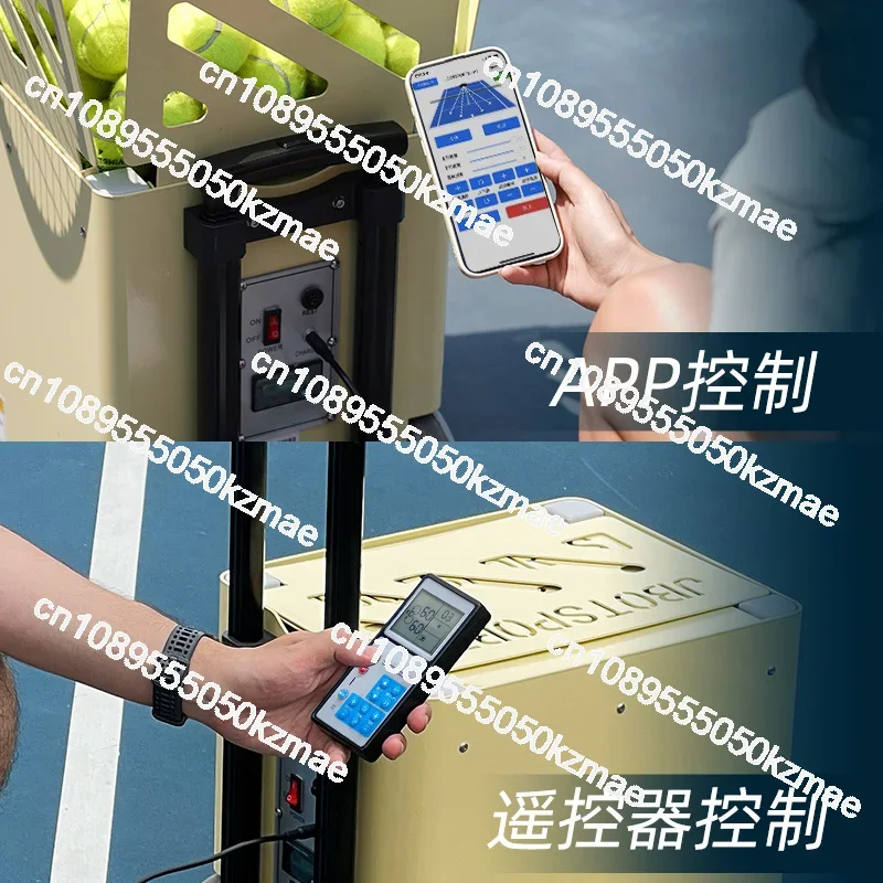 Suitable for JT-M3 tennis serve trainer, left and right serve, high pressure volley, portable, built-in steering