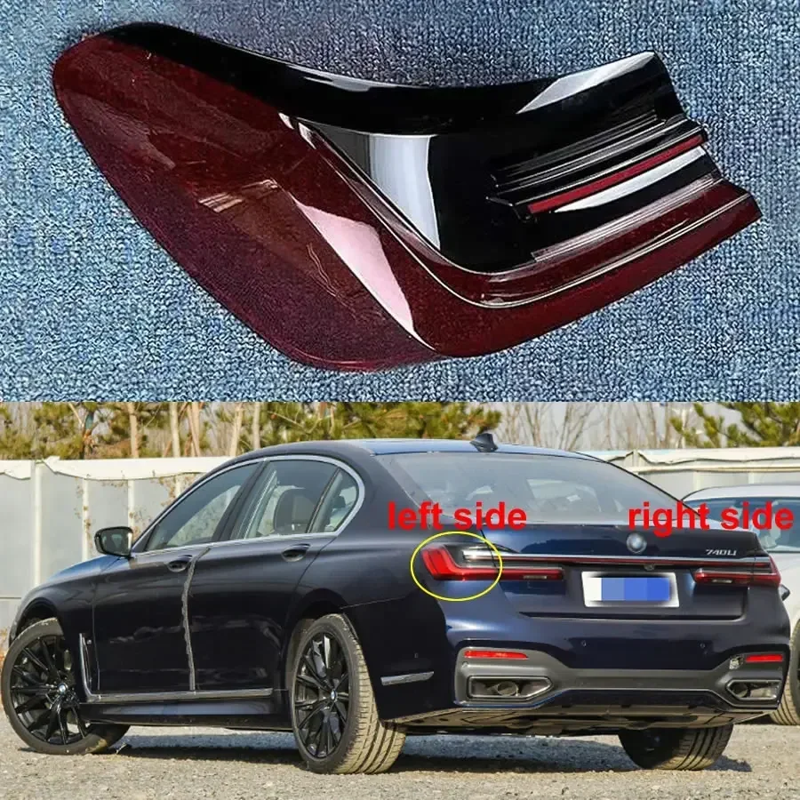 

For BMW 7 Series G11 G12 2019 2020 2021 Car Accessories Rear Outer Tail Lamp Cover Brake Lights Shell Replace Original Lampshade
