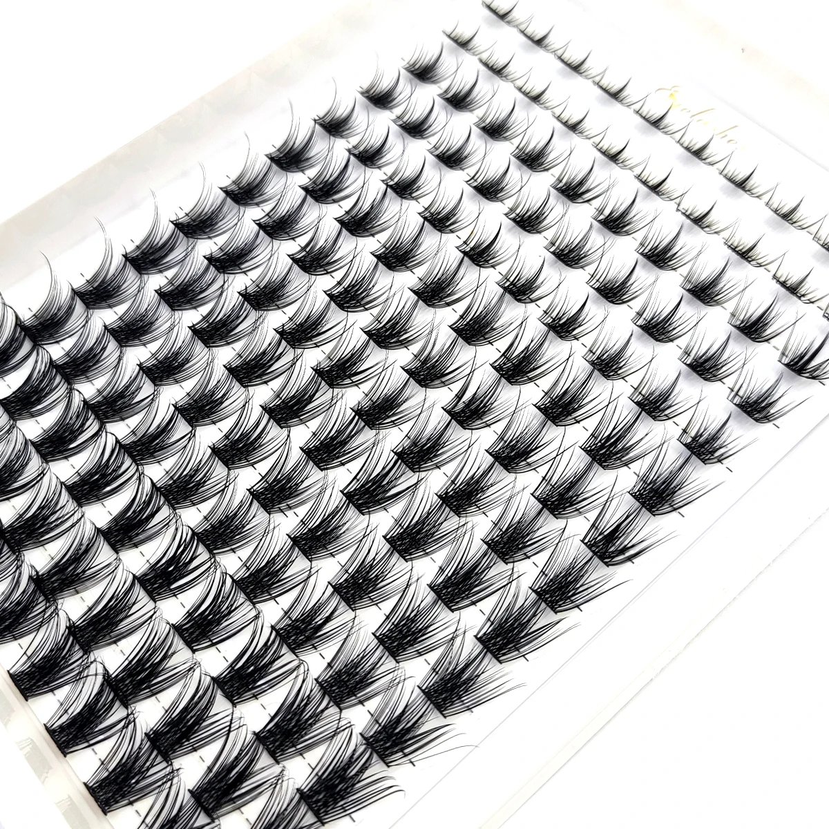 New14 file di ciglia personali 8-16mm vassoio misto estensione ciglia naturali 3D ciglia di visone artificiale bundle strumento di trucco