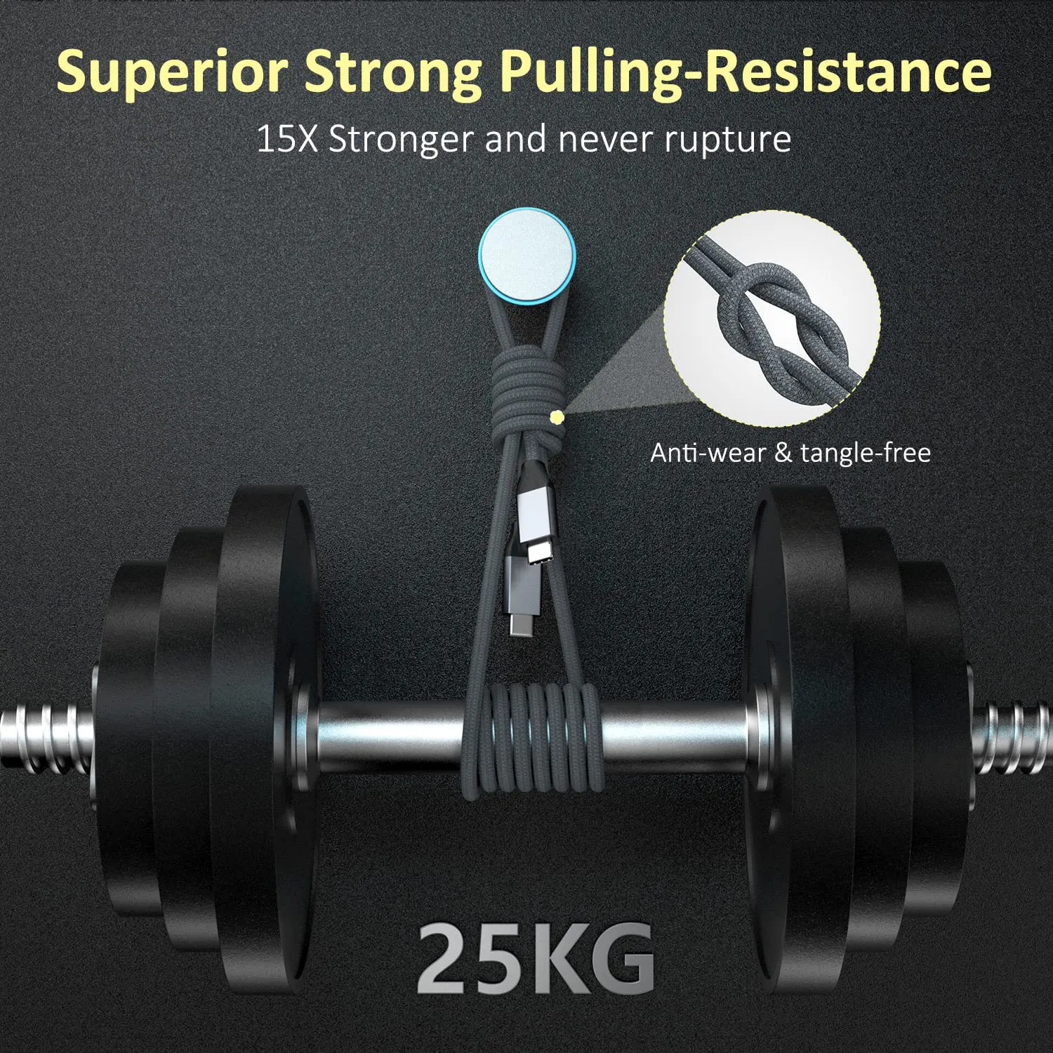 كابل USB C إلى C 100 وات شحن سريع 20 فولت/5A PD USB 3.1 Gen 2 10Gbps 4K 60 هرتز شريحة عرض إلكترونية لشاشة Google Pixel #4