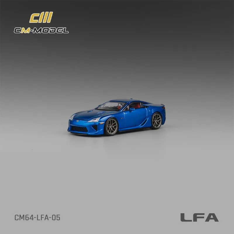 CM Model 1/64 Lexus LFA Su Zhou GTSHOW Legering Motorvoertuig Speelgoed spuitgieten Metalen Model Collectie Jongen Kerstcadeaus
