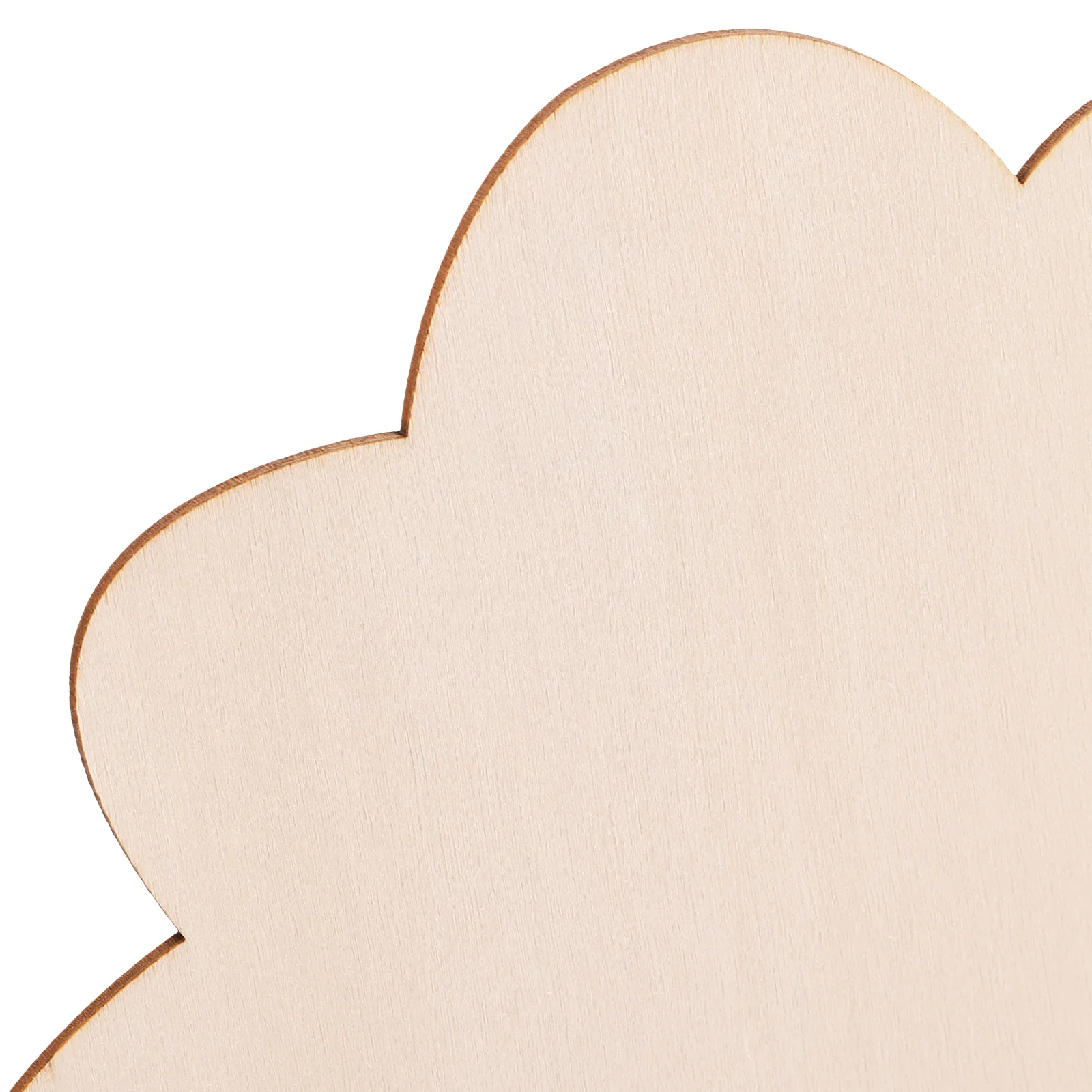 

6pcs Unfinished Wooden Tree Decorations For Kids Diy Crafts Blank Wood Models Durable Table Ornaments Home Party Supplies