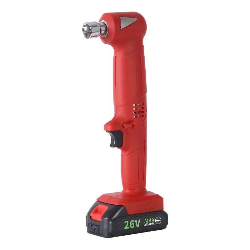 

Right angle lithium battery ratchet electric wrench 90 degree rechargeable high torque auto repair angle fast truss