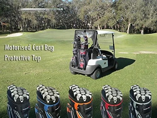 Saco Organizador do Carrinho de Golfe para Homens, Anti Chocalho Divisor Top, 14 Way Head Lock, Geração 2