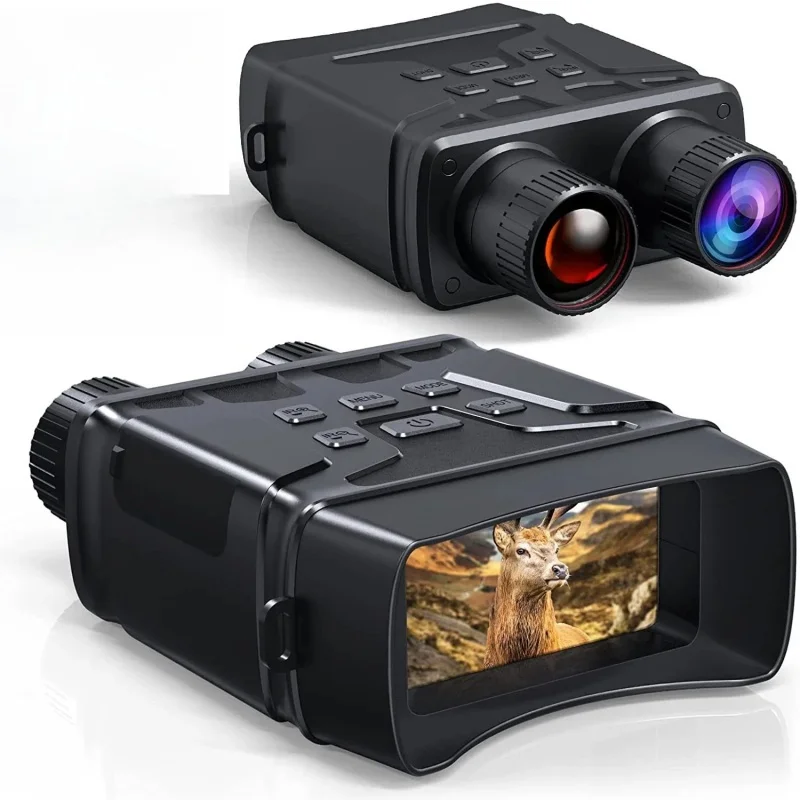 

800m Binocular Infrared Night-Visions Device 10X Binocular Day Night Use Photo Video Taking Digital Zoom for Hunting Boating