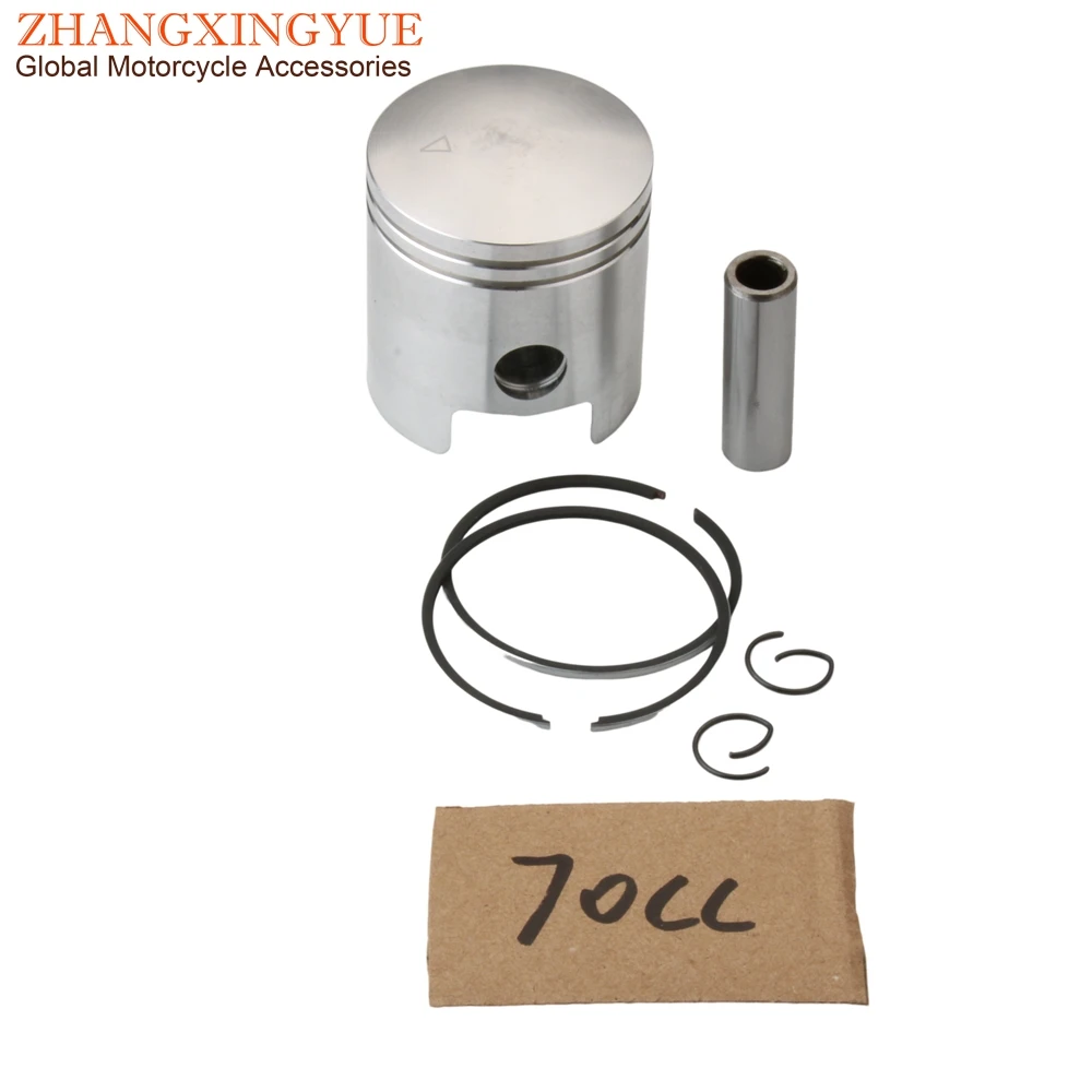 Scooter 50cc 70cc 41mm 47mm Piston Kit For Aprilia SR 50 Fun Master Racing Sport LC 2-Stroke