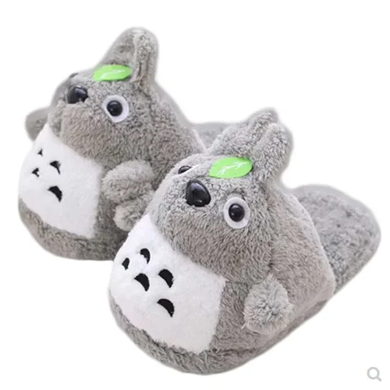 Chinese Cotton Shoes Promotions 2022 Cute Home Fur Slippers Flats For Winter Warm Slides Lady Rabbit Hairs Big Size 43 42 Grey