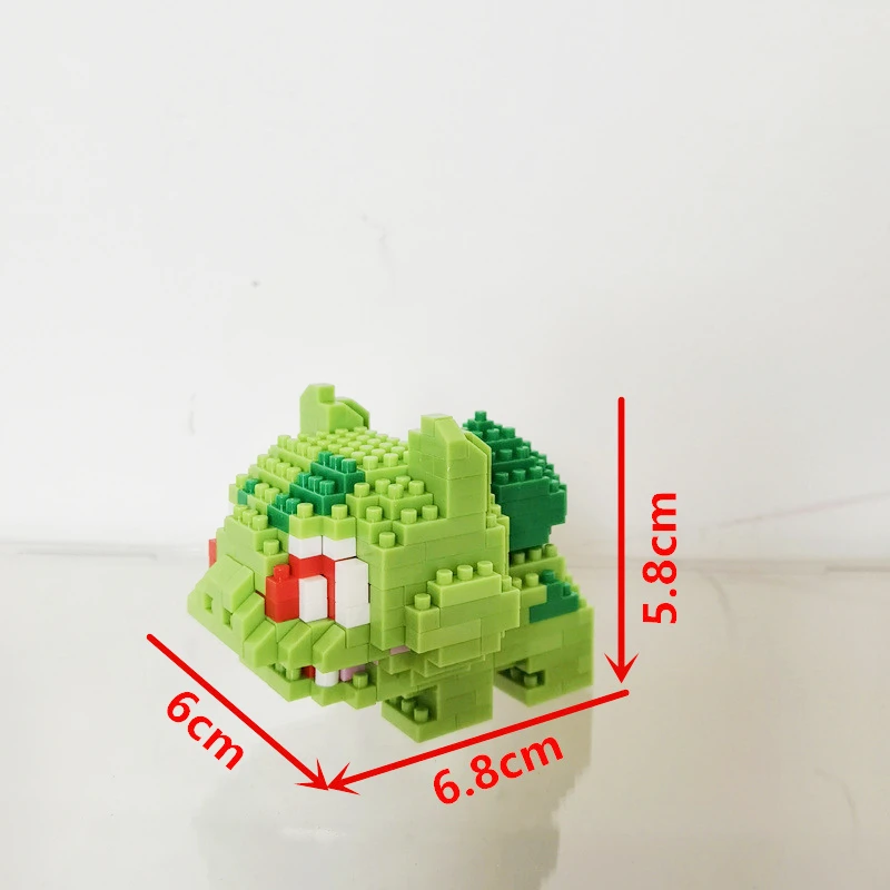 Anime Pokémon Bouwstenen Assemblage Anime Charizard Pop Blastoise Bulbasaur Gengar Bricks Figuren Speelgoed voor Kid Gift