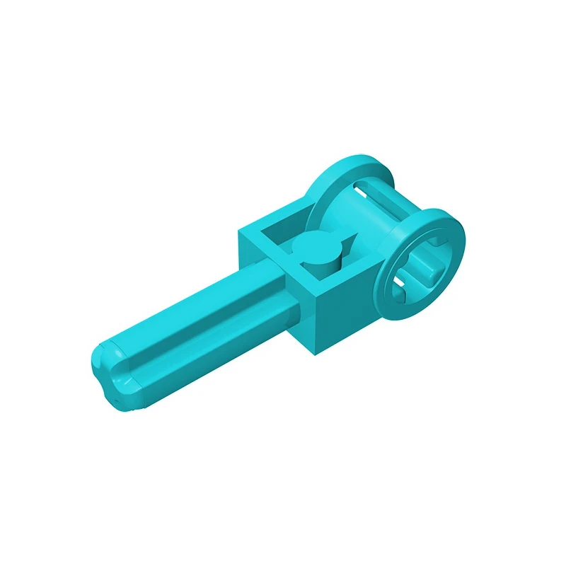 MOC PARTS GDS-928 Technical, Axle 2 with Reverser Handle Axle Connector compatible with lego 6553 toys Assembles Building Block