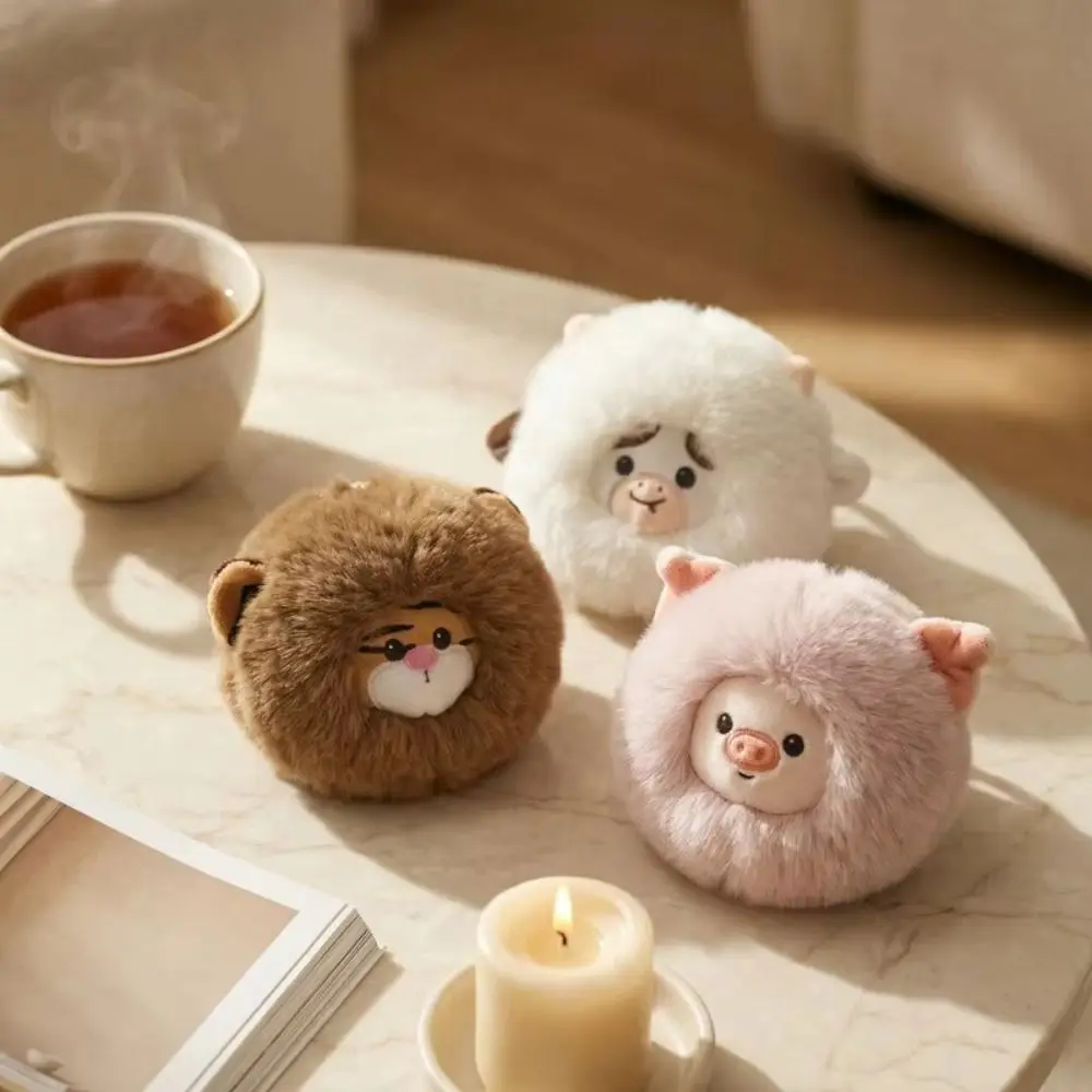 Cute Cartoon Chinese Zodiac Plush Toy Kawaii Style Bag Charm Zodiac Animal Keychain Small Pendant 12cm Twelve Zodiac Pendant