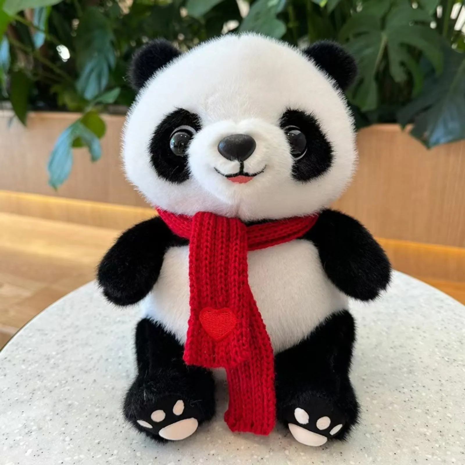 

Hot - Sell Stuffed Toy Panda Baby Cute Plush Doll Kawaii Panda Boys and Girls Birthday Children's Day Gift Room Decoration