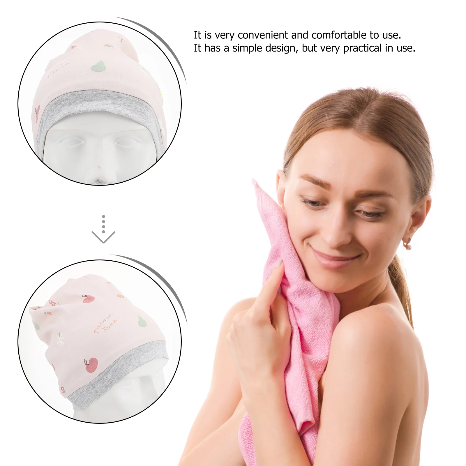 

Comfortable Postpartum Confinement Hat For Pregnant Women Soft Breathable Sleep Cap Lightweight Maternity Turban Nursing Gift
