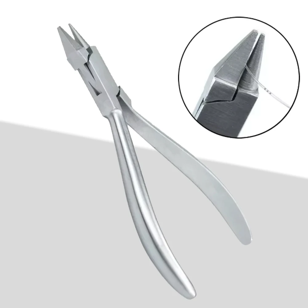 

High Quality Dental Wire Bending Pliers Ortho Loop Forming Tools Stainless Steel Orthodontic Forceps for Braces Dentist