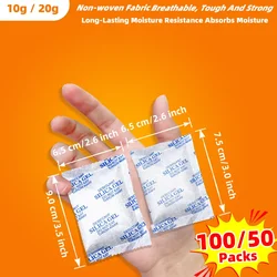10g/20g 150/50pack Christmas Car Silica Gel Desiccant Pack Clothe Refrigerator Guitar Moisture Absorber