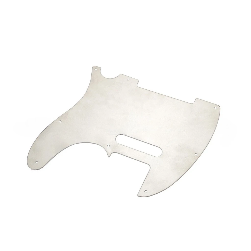 TL Style Raw Metal Guitar Pickguard Stainless Steel Scratch Plate Electric Guitar Replacement Inner Shield Plate Accessory