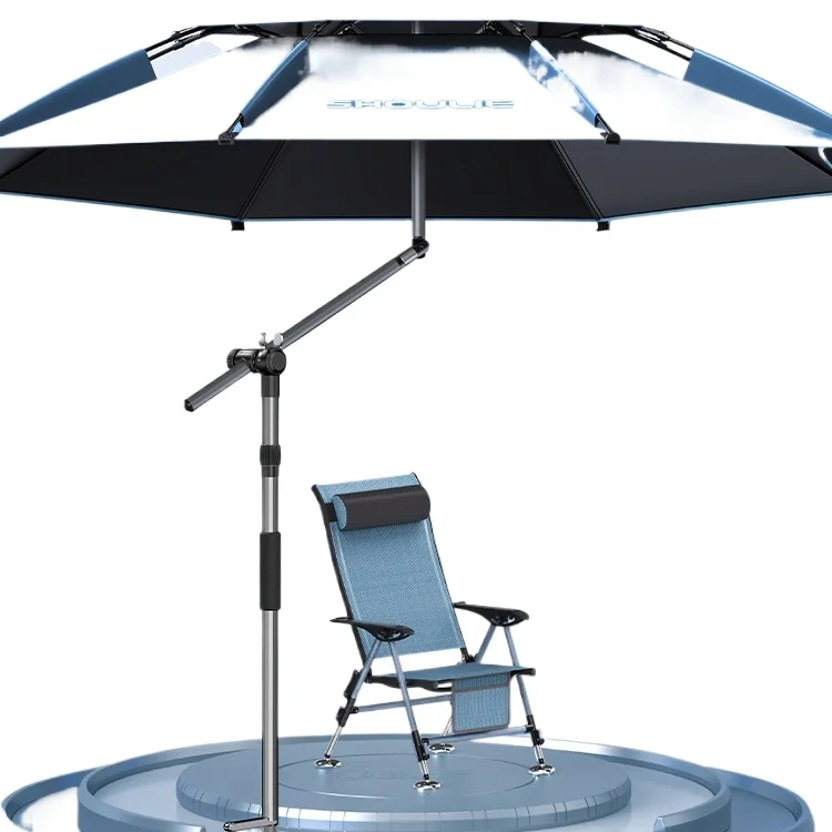 

Sports user fishing umbrella, fishing umbrella, sunshade, robotic arm, cane fishing