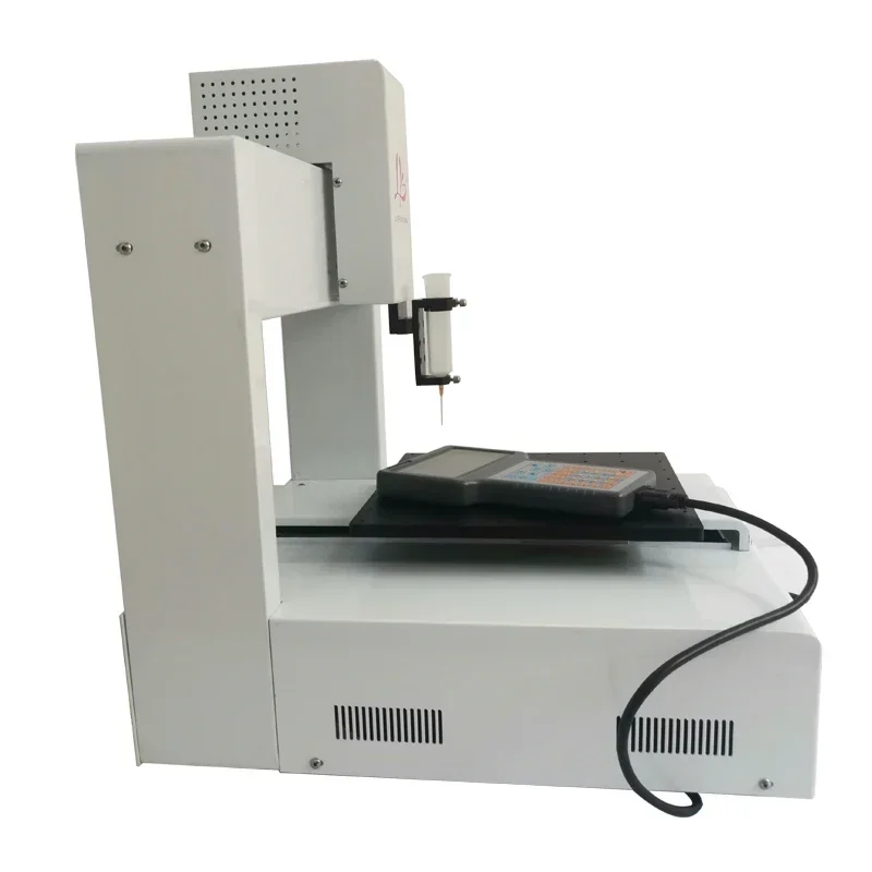 Glue Dispenser 3 Axis 0.1-500mm/sec Dispending Machine Automatic Compatible for Mobile Frame Computer CD Works LY-441A 220V 110V