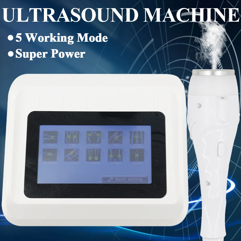 20MJ Physiotherapy Therapeutic Ultrasound Device Body Pain Relief Massage Professional Ultrasonic Therapy Instrument 2025 Newest