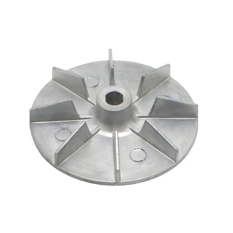 Aluminum Alloy Boiler Fan Rotor Electric Motor Cooling Impeller for High Temperature Fan Wind Wheel Motor Cooling Blade