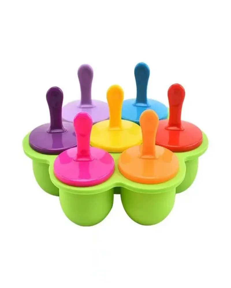 [Hot Sales] Ice Cream Mold Children's Popsicle Mold Food Supplement Box Silicone Ice Tray Ice Lolly Mold Fruit Shake Accessories image 6