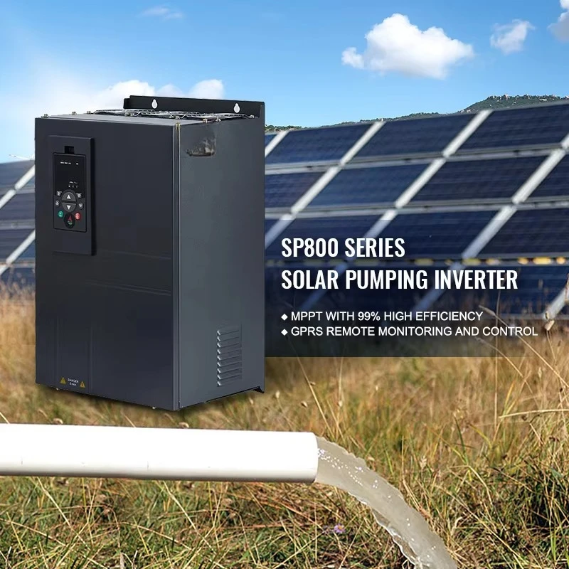 55kW High Power Solar Water Pump Inverter VFD 3 Phase Solar Pump Controller for Agricultural Irrigation Projects
