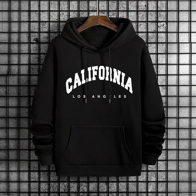 

Качественная мужская толстовка с капюшоном в стиле Spring Simplicity: повседневный спортивный стиль, модная и удобная мужская одежда