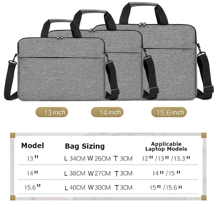Waterproof  Laptop Computer Bag For Man And Woman 14/15.6 Inch Single shoulder crossbody Unisex Portable and Laptop Pouch Bag