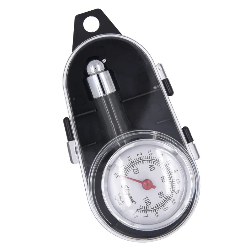 

Vehicle Tire Pressure High-precision Spring Case Box-type Metal Barometer Tire Pressure Gauge Pressure Release Pressure Gauge