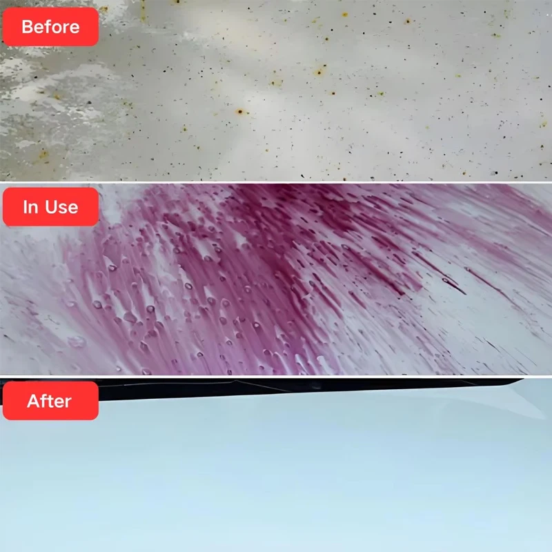 Car Paint & Wheel Iron Particles Powder Cleaning Super Rust Dust Remover Agent Metal Surface Defender Auto Rim Clean Spray P31