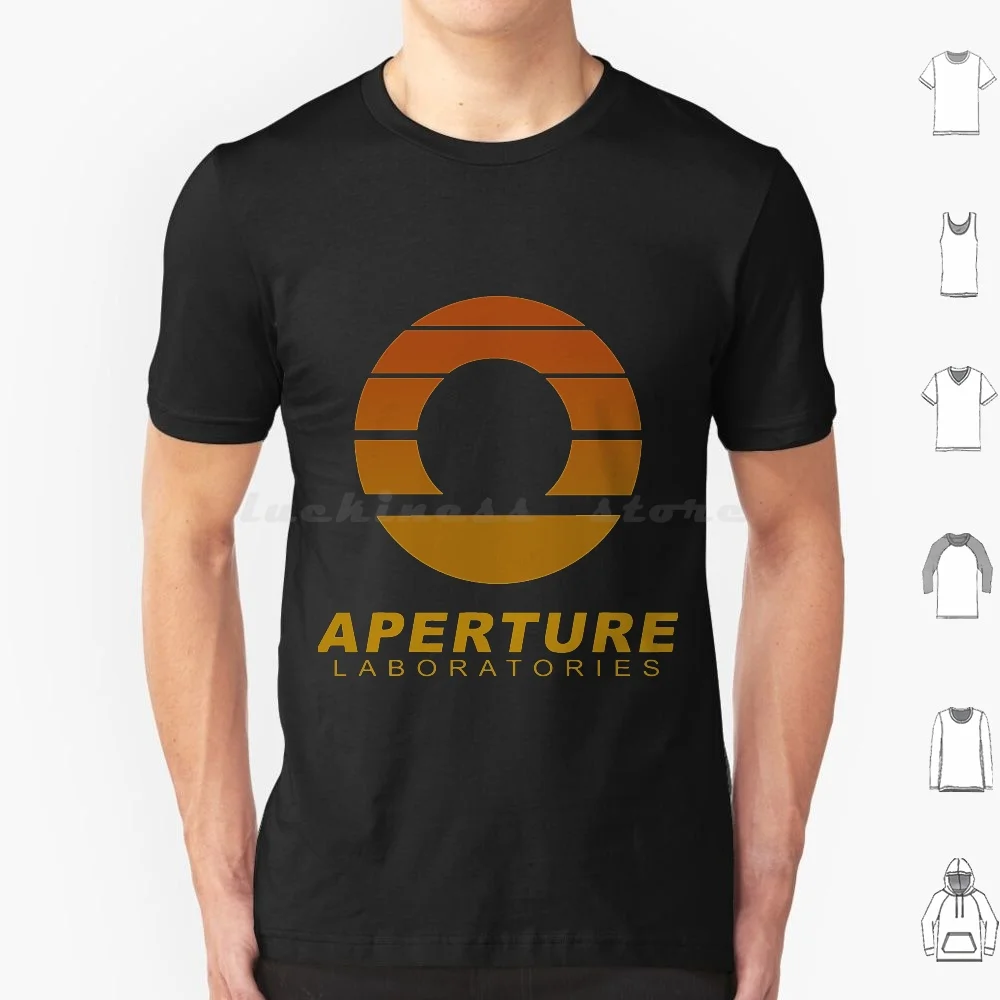 Untitled T Shirt Big Size 100% Cotton Portal Aperture Portal 2 Aperture Science Science Aperture Glados Valve Gaming Half Life