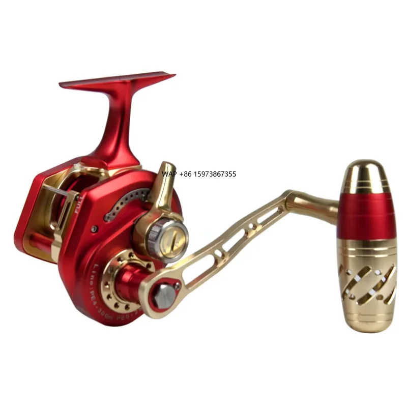 

6.3:1 Gear Ratio Slow Jigging Reel Saltwater High Speed Boat Jigging Fishing Reel